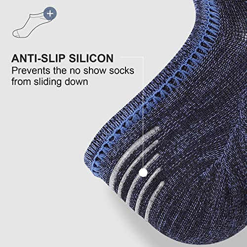 wernies No Show Men Socks, Low Cut Ankle Sock, Men Short Socks Casual Cotton Socks Size 11-13 - Image 4