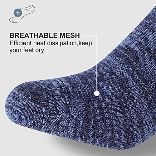 wernies No Show Men Socks, Low Cut Ankle Sock, Men Short Socks Casual Cotton Socks Size 11-13 - Image 3