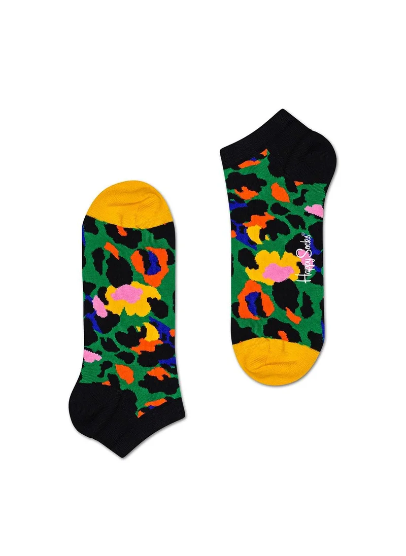 Happy Socks LEOPARD LOW SOCK Green