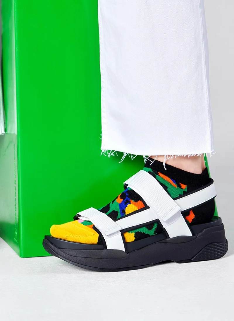 هابي سوكس LEOPARD LOW SOCK