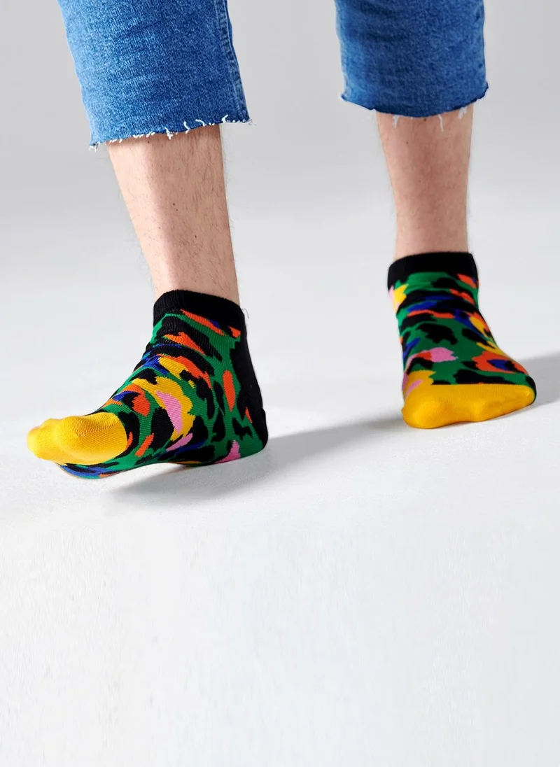 هابي سوكس LEOPARD LOW SOCK