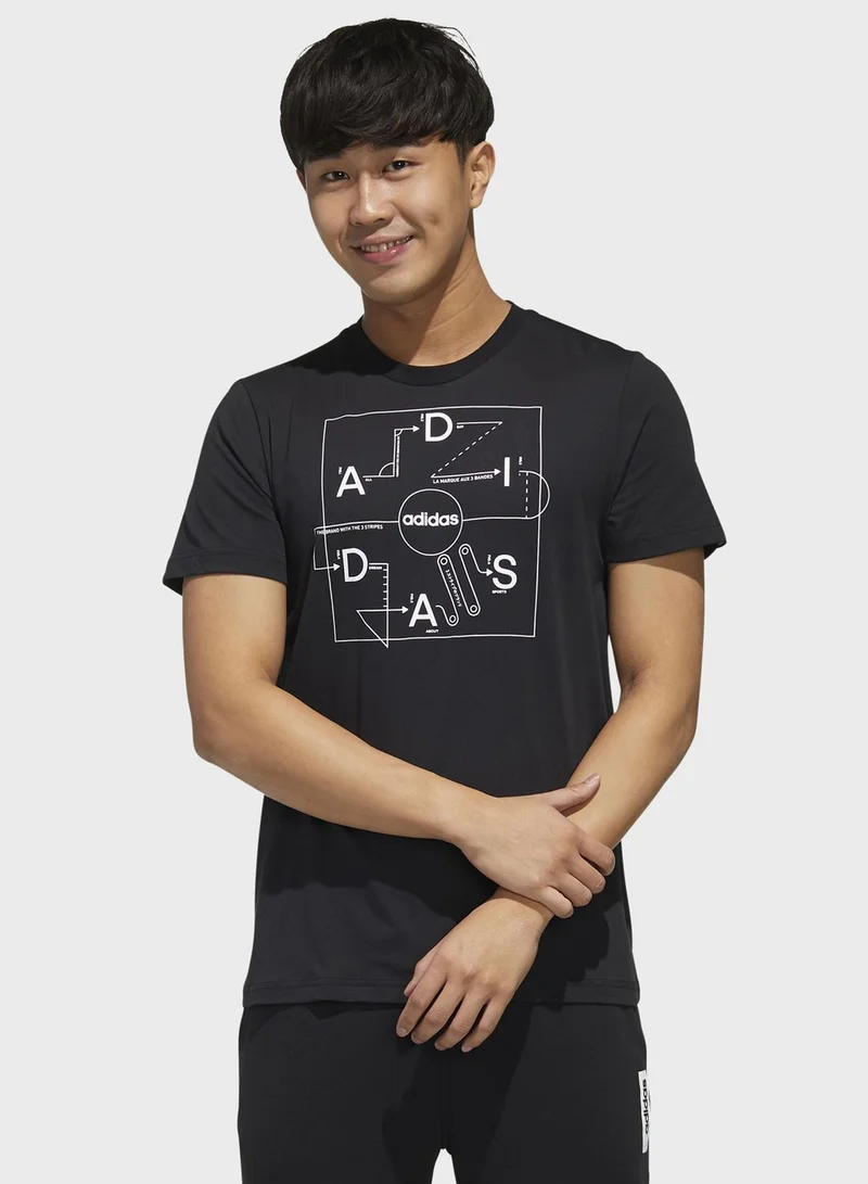 Adidas Gameplan T-Shirt