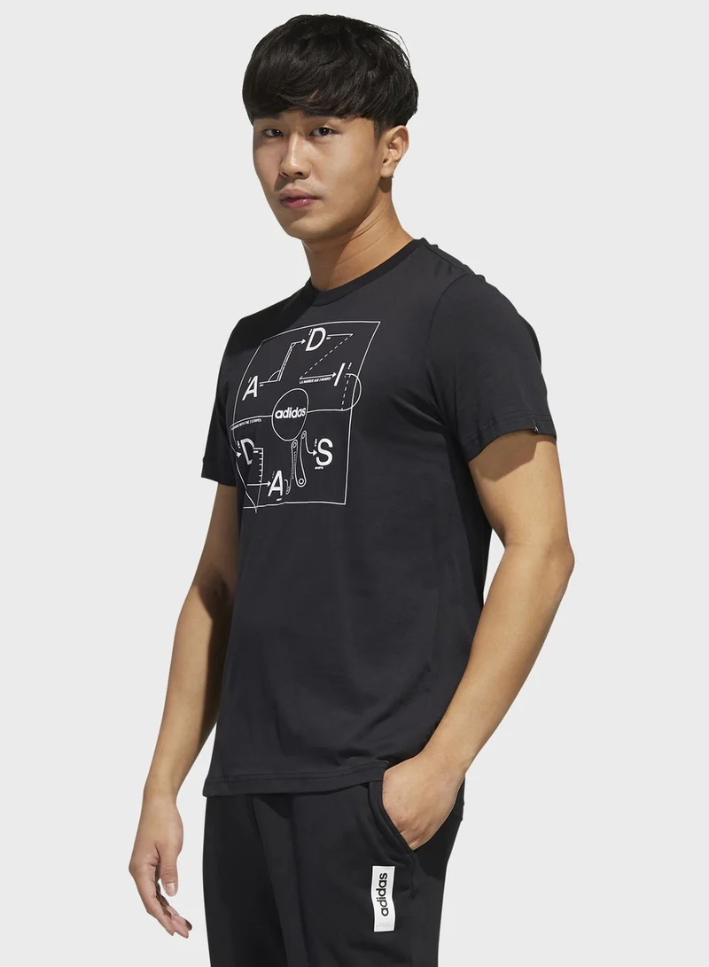 Adidas Gameplan T-Shirt