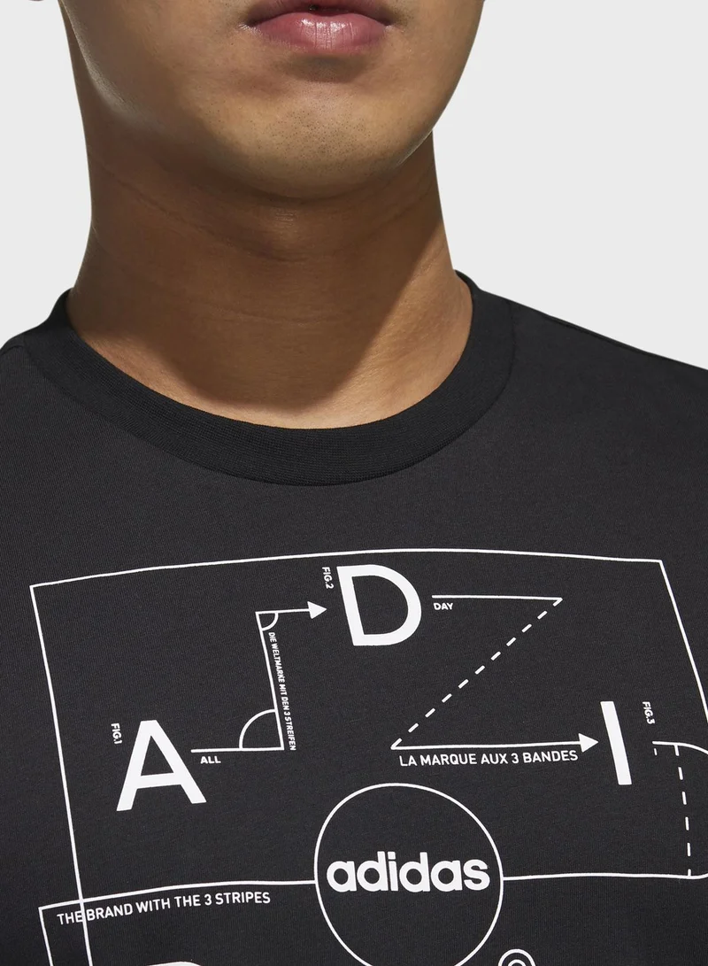 Adidas Gameplan T-Shirt