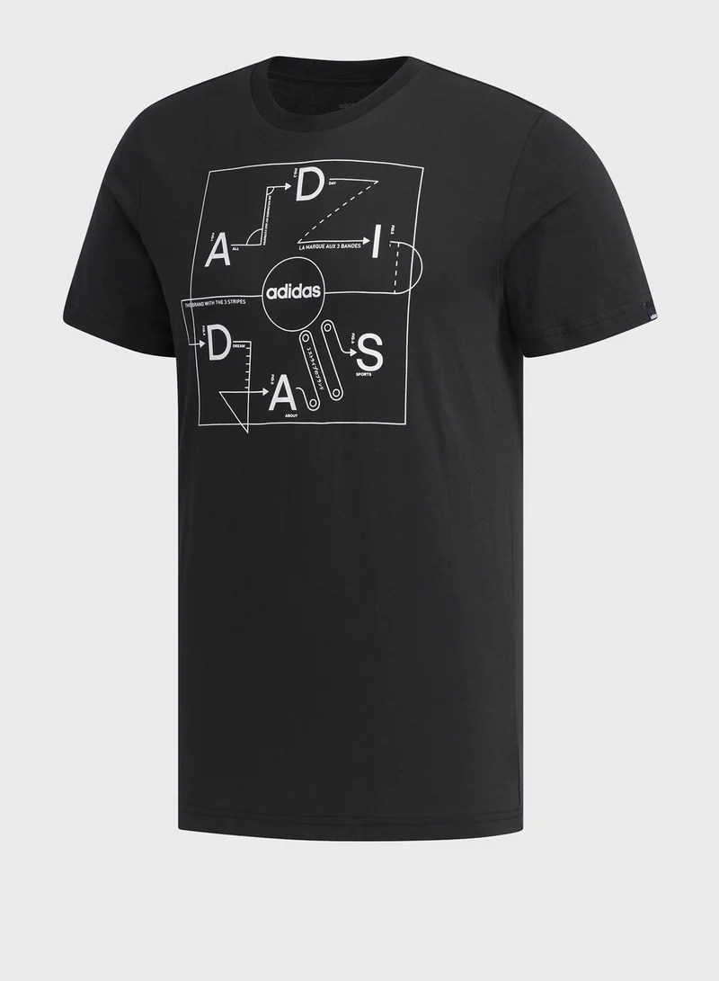 Adidas Gameplan T-Shirt