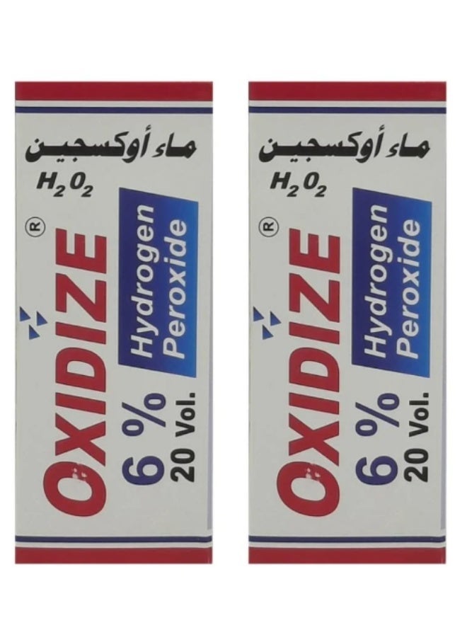 OXIDIZE PACK of 2 OXIDIZE 6% OXYGEN WATER 60 ML - Image 1