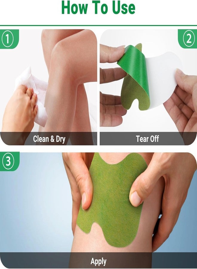Fastmart Herbal Knee Plaster Sticker | Pain Relief & Inflammation Patches with Natural Wormwood Extract | Knee Joint Relief for Men & Women (Pack of 10) - Image 5