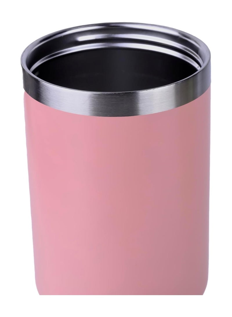 Cuisine Art Hot and Cold Drinking Flask, Vacuum Insulated Mug, Water Bottle, Stainless Steel Vacuum Insulated Tumbler (31 oz / 900 ML) - Pink - Image 5