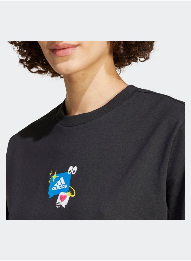 Adidas - Remoji Graphic T-Shirt - Image 1