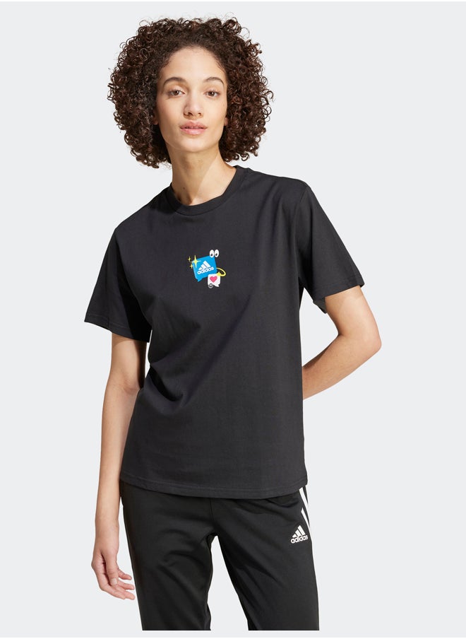 Adidas - Remoji Graphic T-Shirt - Image 1