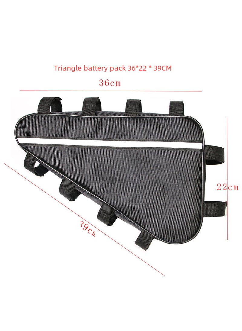 Bicycle triangle battery pack modified mountain bike battery pack tripod lithium battery pack Black - pzsku/ZACFA77A121FFC7DCC93DZ/45/_/1731522725/ea9bfbfd-ab4d-4bd4-b68e-b2e3f3edd141