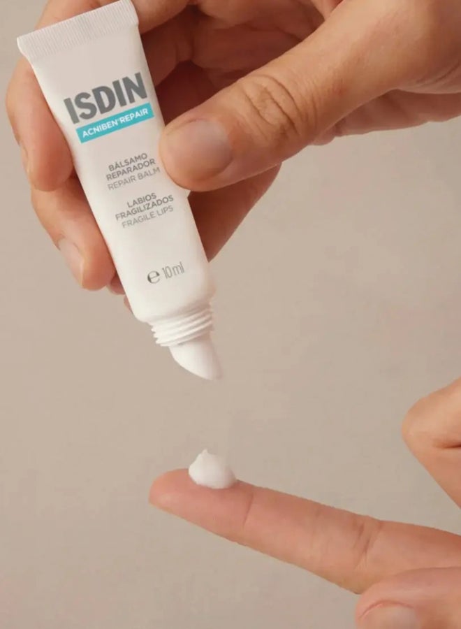 ISDIN Acniben Rx Lip Repairing Balm [10Ml] – Healing Lip Treatment Formulated For Severely Dry Lips Caused By Acne Medications - Image 3