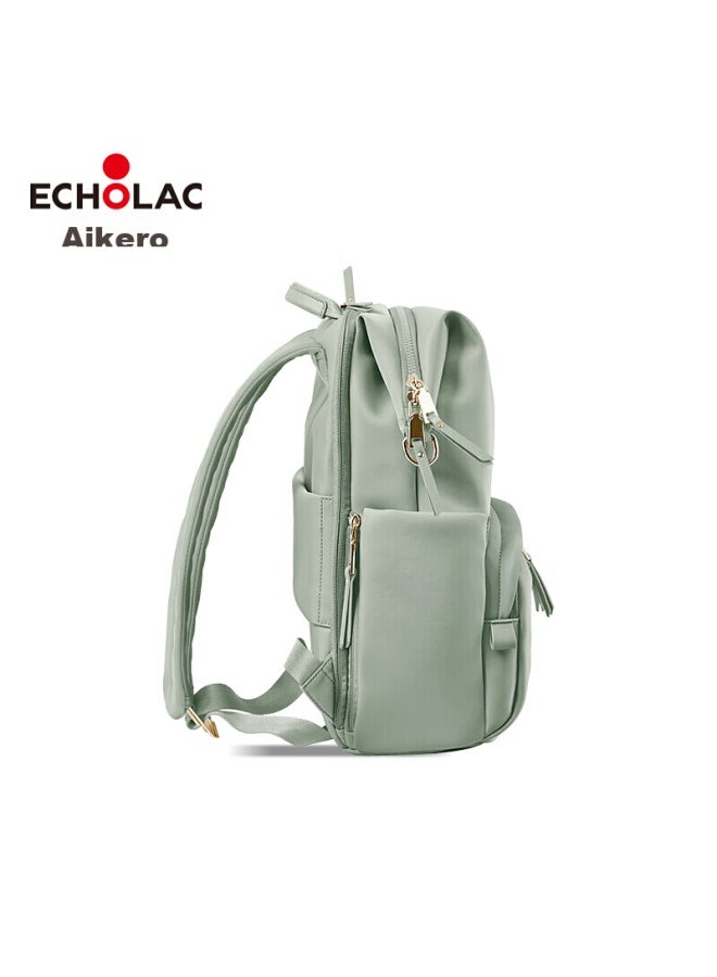 إيكولاك Echolac حقيبة ظهر للنساء، حقيبة سفر عصرية، حقيبة لابتوب عادية، حقيبة متعددة الاستخدامات وعصرية، هدية للصديقة، Ckp2075 Lake Green - Image 5