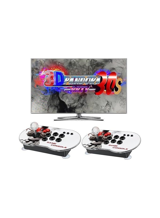 Pandora Box HD 4K Arcade Controller with 10,000+ Games ,HDMI 64G Game Console ,2 Player Joystick ,3D Dual Controller - Image 4