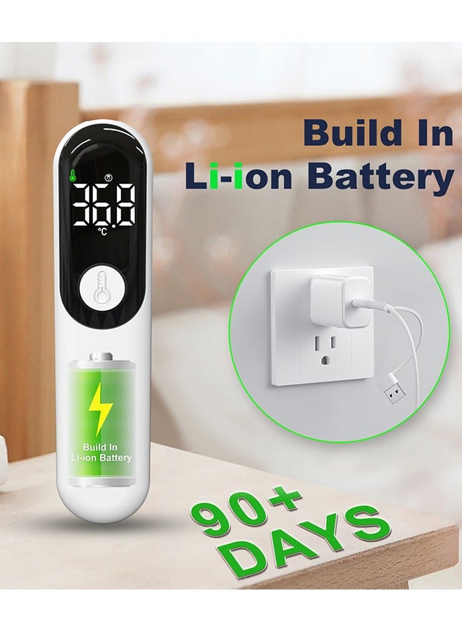 Non-Contact Forehead and Ear Thermometer, Digital Infrared Thermometer for Adults and Children, Mute and Memory Functions, Fast and Accurate Measurement - Image 3