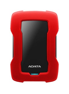 ADATA ADATA HD330 5TB USB 3.0, High-speed Shock-absorbing External Hard Drive, Extra Slim Portable Waterproof Mobile Hard Drive, (5TB Red)  - Image 1