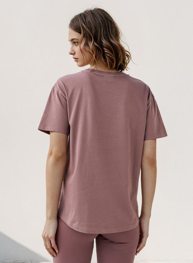 كابا تيشيرت كابا مطرز بقصة مريحة - Image 3