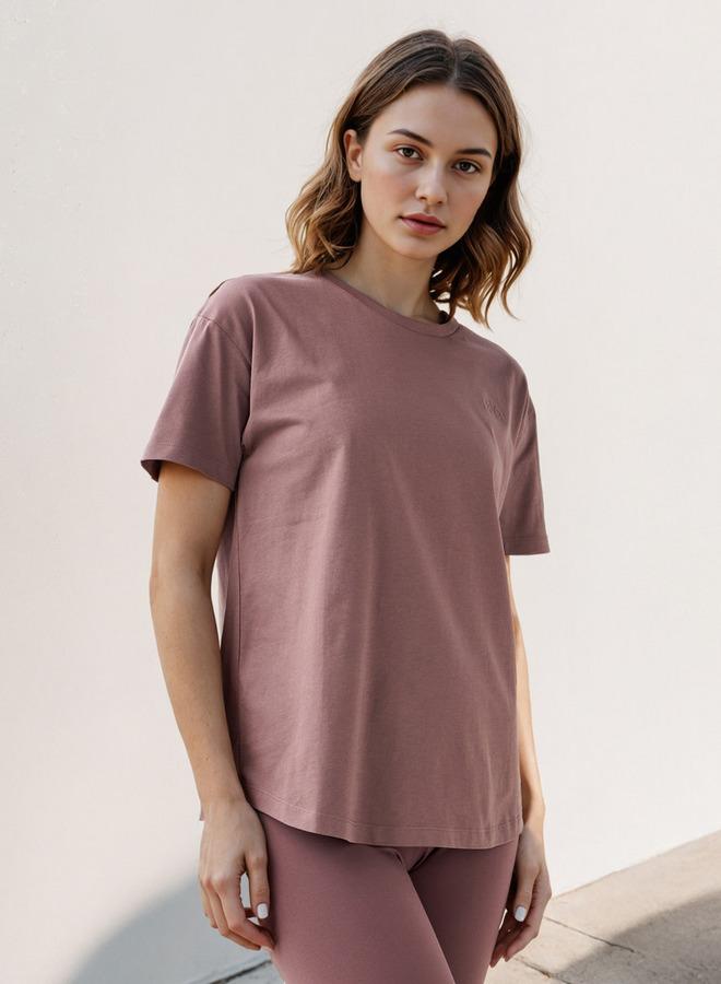 كابا تيشيرت كابا مطرز بقصة مريحة - Image 1