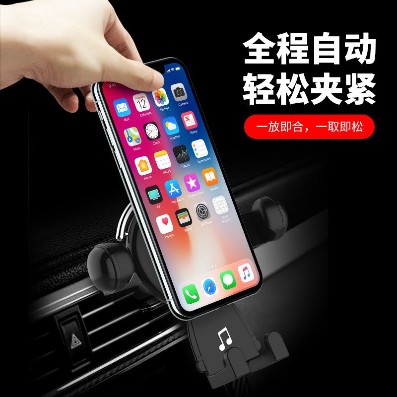 Car Phone Holder for Universal Fit Black for Work and School - Image 4