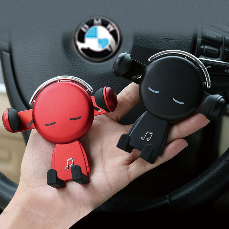 Car Phone Holder for Universal Fit Black for Work and School - Image 3