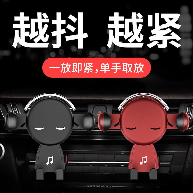 Car Phone Holder for Universal Fit Black for Work and School - Image 2