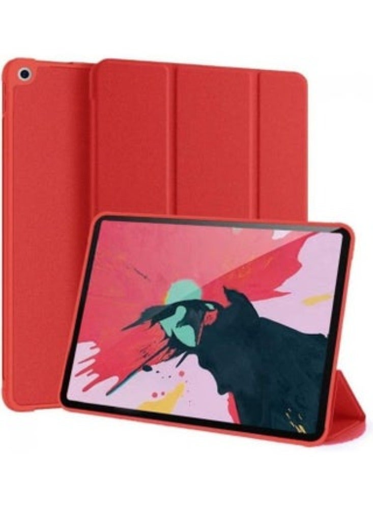 ACLIX Leather Folio Stand Case Cover for Apple ipad 10.2 (7th, 8th, 9th Generation) Red