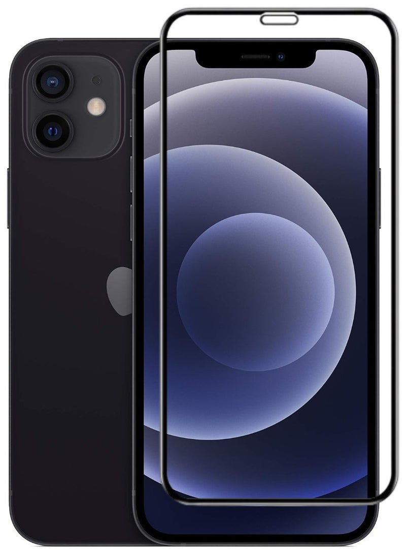 RAYON Tempered Glass Screen Protector 5D Designed For iPhone 12 Full Screen Coverage And Bubble Free - Image 1