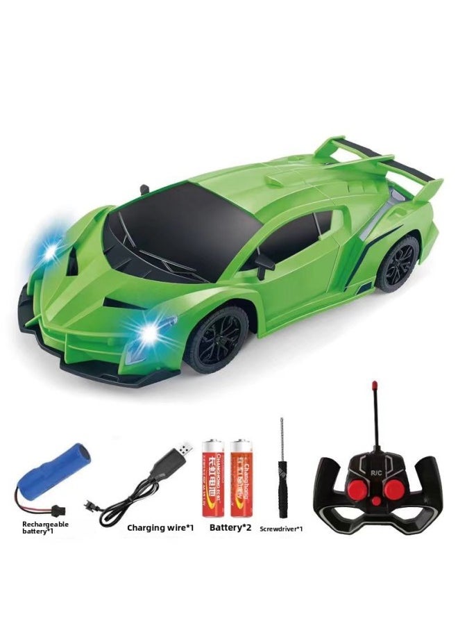 Special For Children's Remote Control Car Super Running Luxury Car Super Racing Super Sports Car Four-way Toy Car Model-Color:Rechargeable Version-orange Color Box  - Image 3