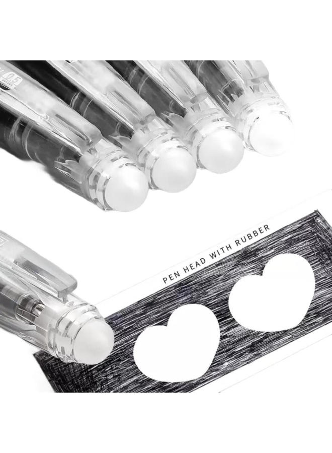 M.G Chenguang (M&G) Stationery, Erasable Gel Pen, Pull-Cap Bullet Tip, Navy Blue Ink, 0.5Mm, Elementary School Student Thermal Friction Signing Pen, 12 Pens/Box, Akp61115B1 - Image 1