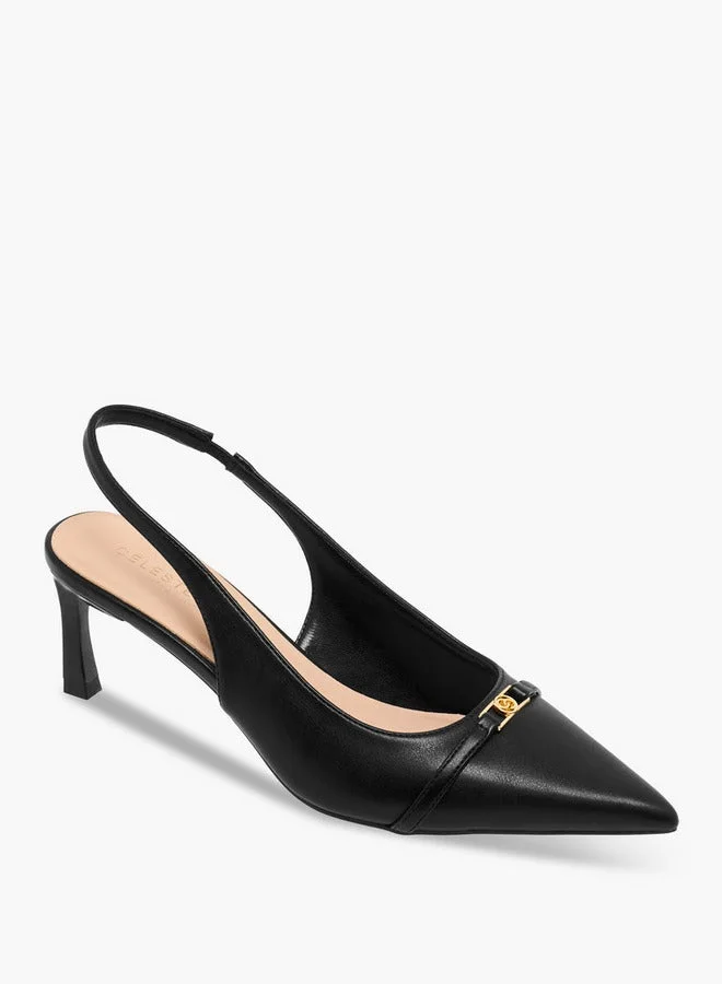 Celeste Women Pointed Toe Slingback Shoes