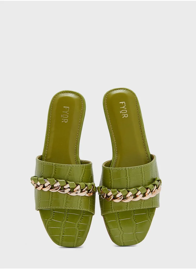 FYOR Casual Flat Sandals