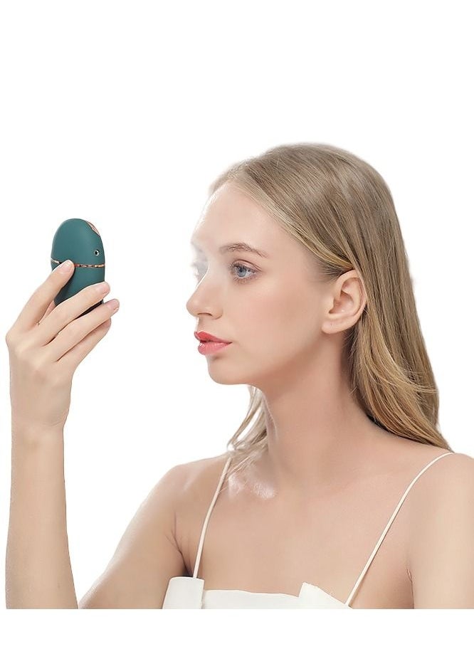 Ru syanl Multifunctional Portable Eye Care Sprayer for Women Mini Hot Compress Moisturizing Massager with Massage Patches  - Image 1