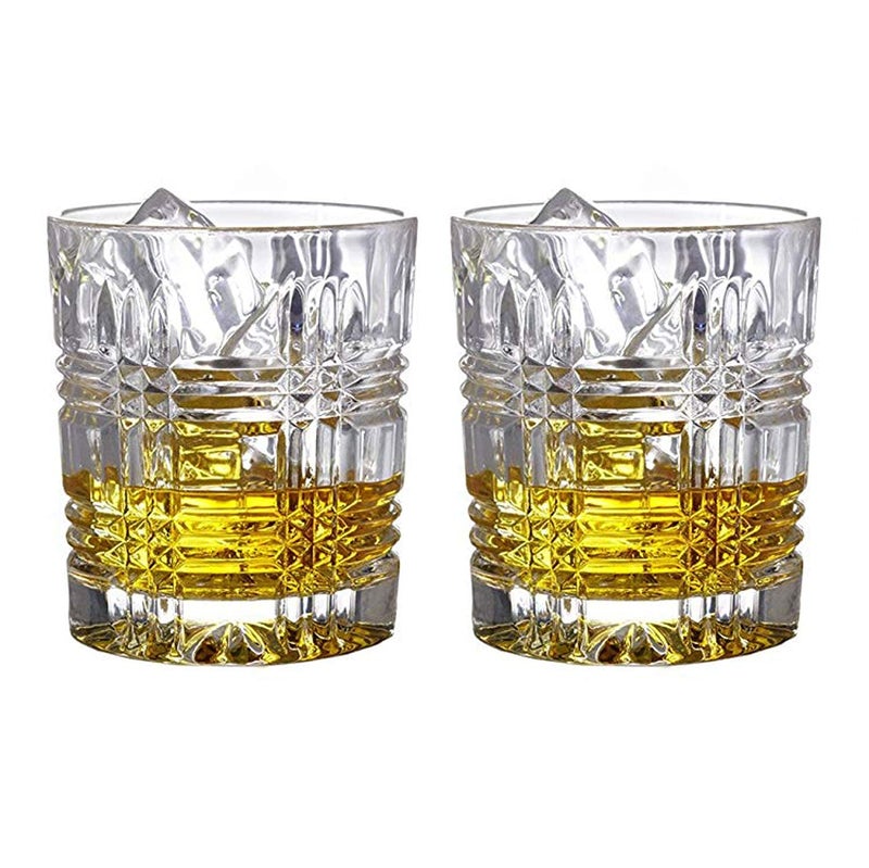 NEVINE Posh Collection Whisky Glasses of 6 Perfect Gifting Idea for Drink LoversStyle Glassware for BourbonRum Glasses - Image 4