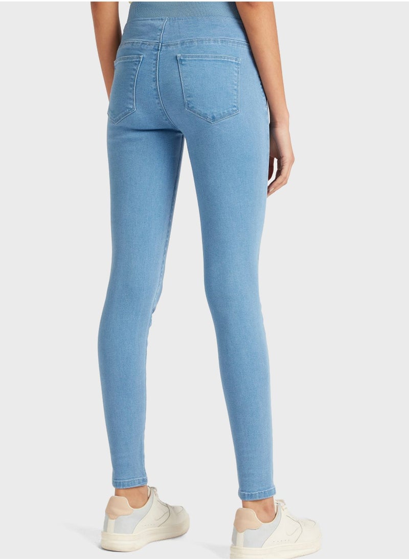 Lee Cooper High Waist Jeggings  - Image 4