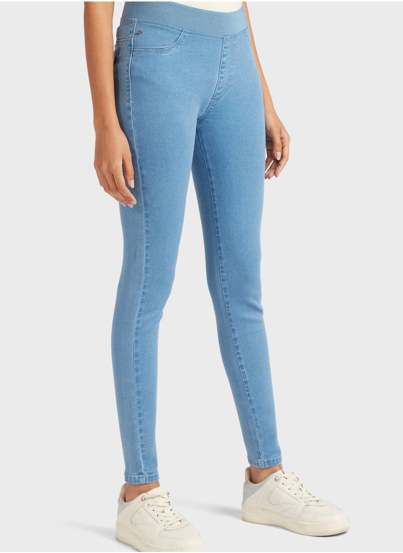 Lee Cooper High Waist Jeggings  - Image 1