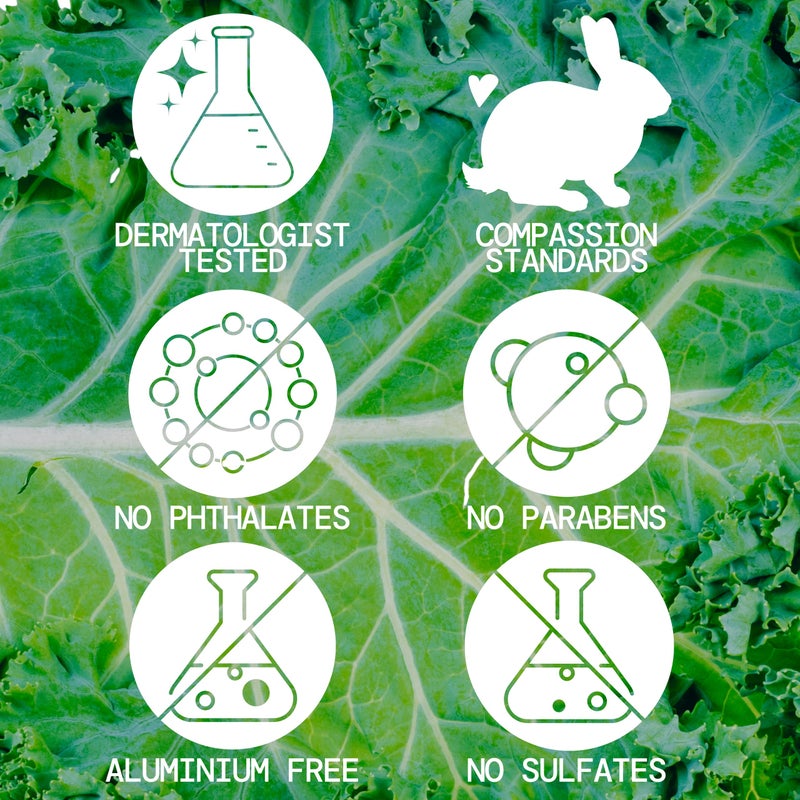 Pacifica Kale Smoothie Face Lotion, Refining Skincare, Face Moisturizer, Niacinamide, Vitamin C and E, Minimize Pores, Face Serum, For All Skin Types, Oily, Combination, Vegan, 1.7 fl oz (1 Count - Image 4