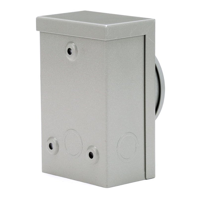 Reliance Controls Generators Up to 7,500 Running Watts PB30 30-Amp NEMA 3R Power Inlet Box, Gray - Image 2