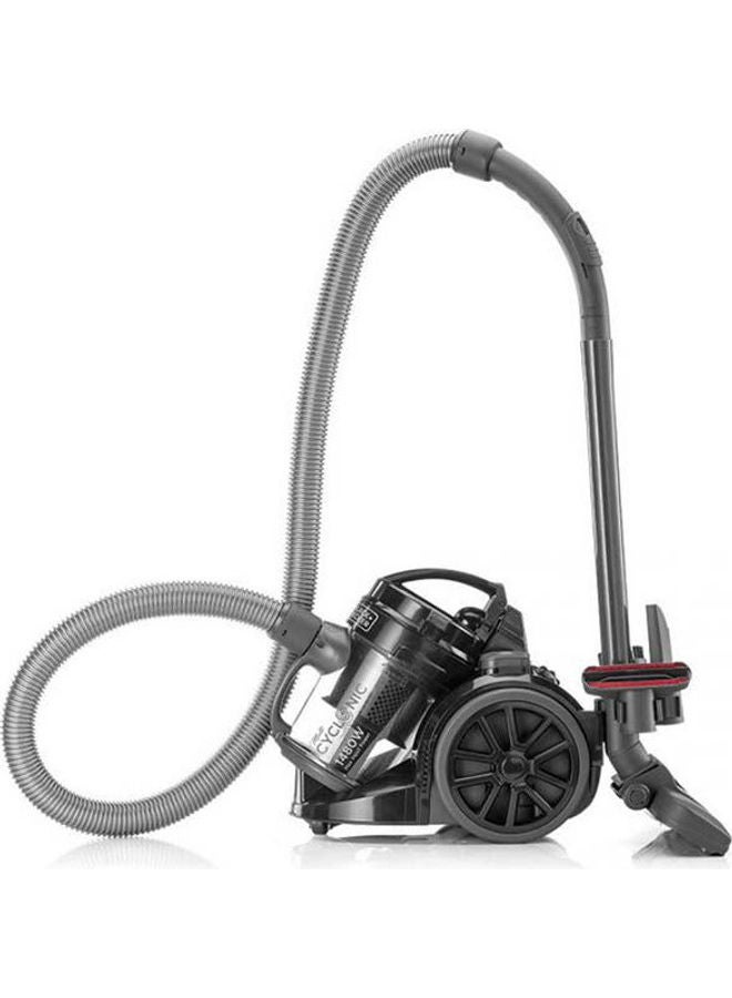 BLACK+DECKER Bagless Multicyclonic Canister Vacuum Cleaner 1300 W Vm1480-B5-B Black - Image 2