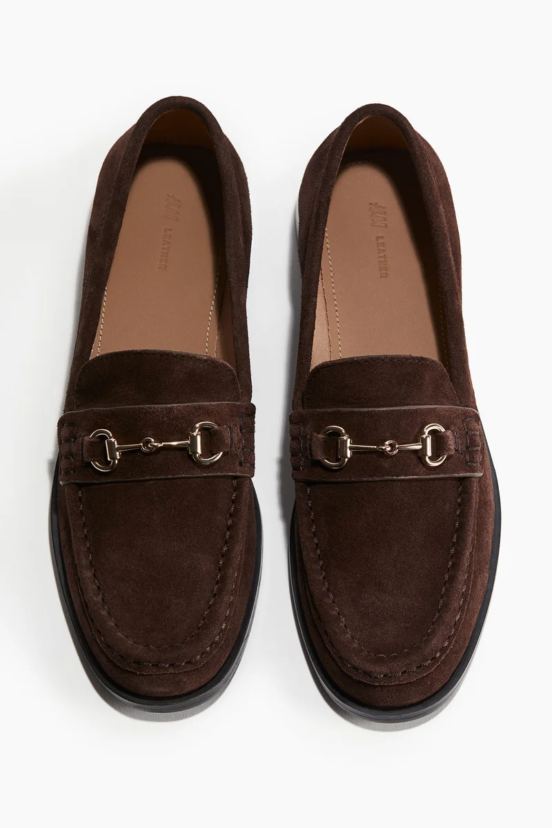H&M Suede loafers
