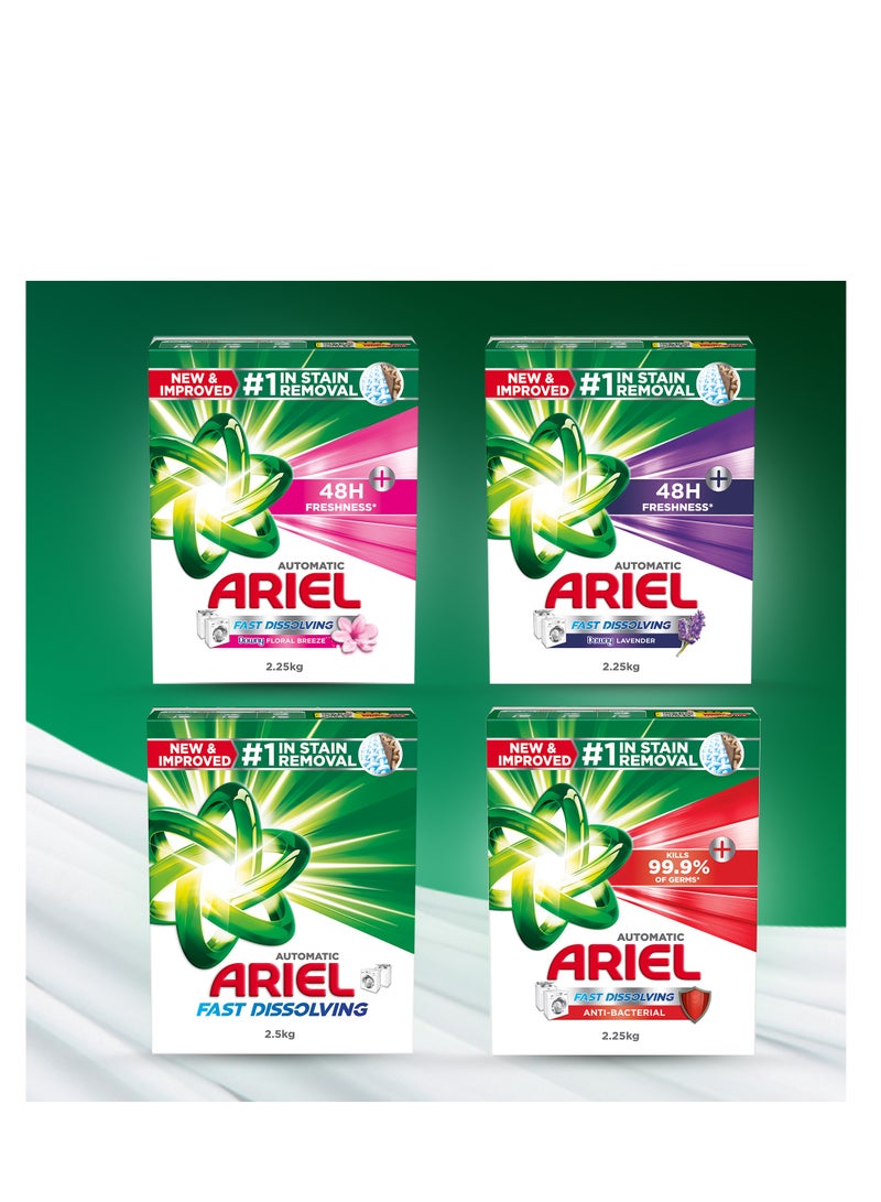 Ariel Fast Dissolving Laundry Detergent Powder 2.5kg  - Image 5