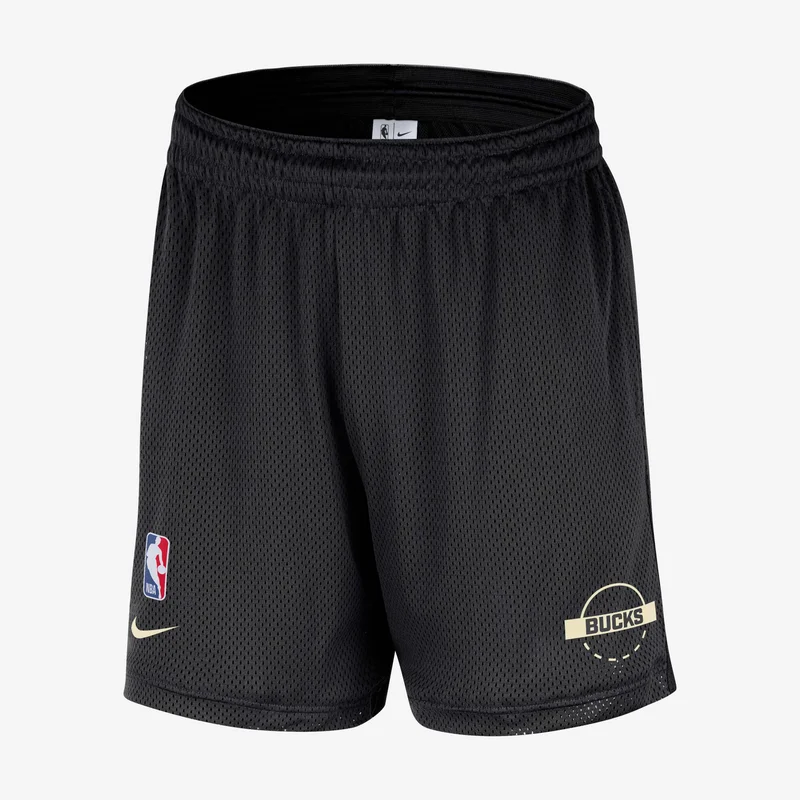 Nike Men's NBA Milwaukee Bucks Openhole Mesh Basketball Shorts
