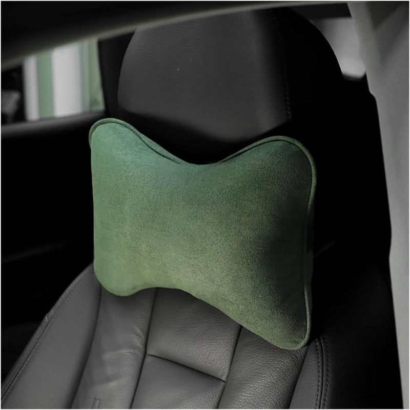 Osilly Ergonomic Car Headrest Pillow - Green - Image 1