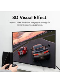 فينشن كابل HDMI ذكر إلى ذكر 4K HD من VENTION، مصنوع من سبائك الألمنيوم، بطول  - Image 4