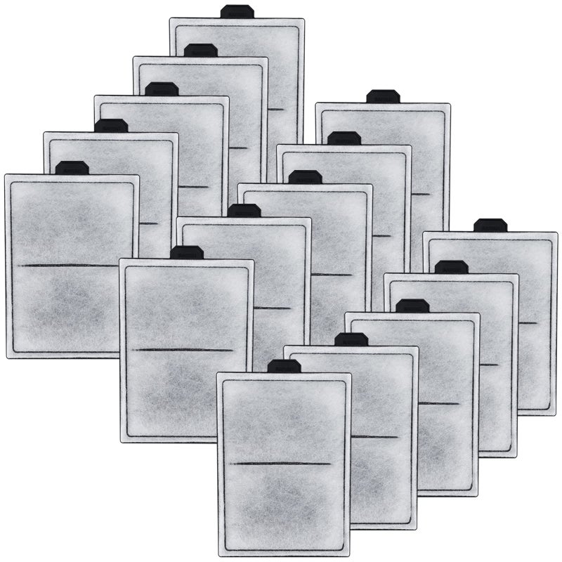HiTauing 15 Pack PF-L Carbon Cartridges for Top Fin Silenstream PF20, PF30, PF40 and PF75 Power Filters - Image 1