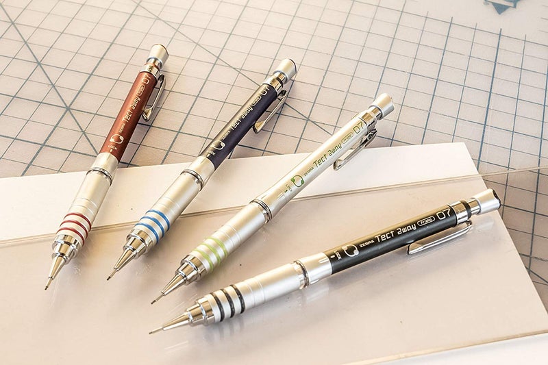 Zebra Pen Steel M Mechanical Pencil Eraser Refills, 2 Packs of 7 - Image 2