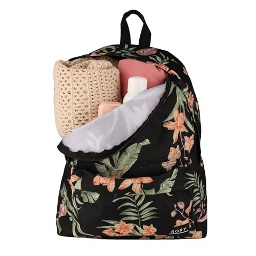 Roxy Sugar Baby Backpack | Travel | Vacation | Work | Everyday Carry | 16L Capacity | Cotton Canvas | Island Escape - Image 4