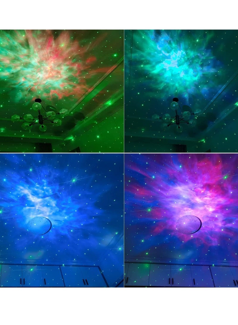 راكسوم Galaxy Star Projector Night Light - جهاز عرض فضاء رائد الفضاء 2.0، مصباح سقف LED سديم مليء بالنجوم مع مؤقت وجهاز تحكم عن بعد، جمالي لتزيين غرفة الأطفال، أفضل الهدايا للأطفال والكبار  - Image 5