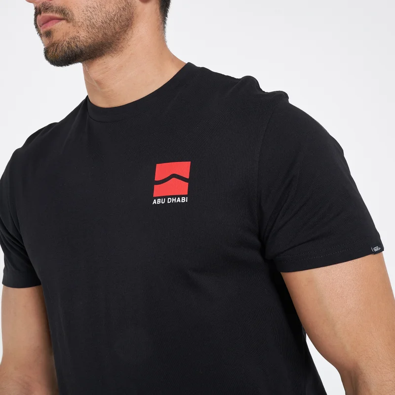 VANS Black Men's Abu Dhabi City T-Shirt for Men | Best Price UAE