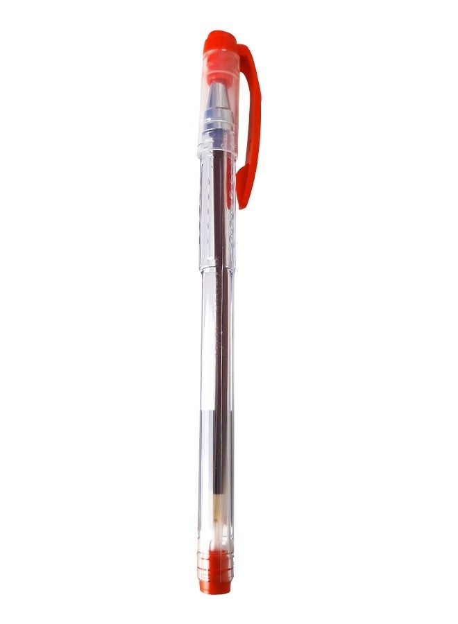 Flair FX Speed Ball Point Pen 1.0mm Set of 10pcs, Red - Image 2