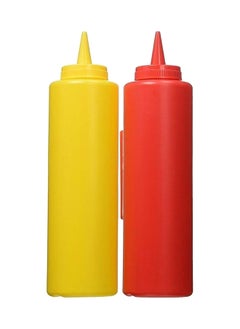 Generic Other Ketchup And Mustard Plastic Bottles - Set Of 2 